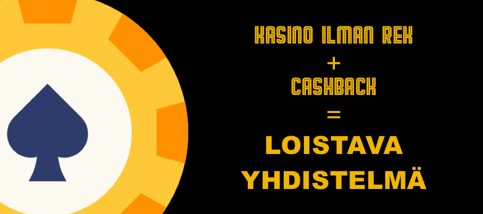 Rekisteröintivapaan kasinon ja cashbackin yhdistelmä